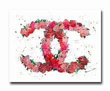 постер coco flowers a4 в Ставрополе