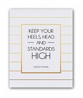 постер keep your heels а3 в Ставрополе