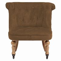 кресло amelie french country chair коричневое в Ставрополе