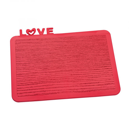 разделочная доска happy board love, красная в Ставрополе