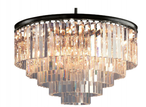 люстра odeon 5 rings черное основание в Ставрополе