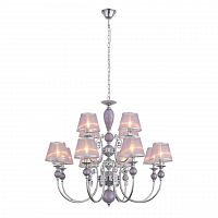 подвесная люстра st luce lilium sl175.103.12 розовая в Ставрополе