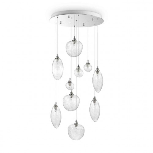 подвесная люстра ideal lux baco sp10 cromo в Ставрополе