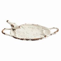 декоративное блюдо pewter dish серое в Ставрополе