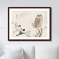 картина: smart owl watching, 1793г. в Ставрополе