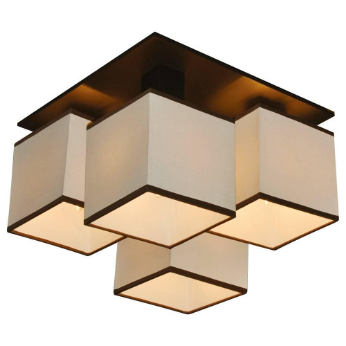 потолочная люстра arte lamp quadro a4402pl-4bk в Ставрополе