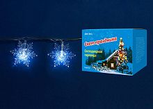 светодиодная гирлянда «снежинки-1» 700см (07930) uniel uld-s0700-050/dta white ip20 snowflakes-1 в Ставрополе