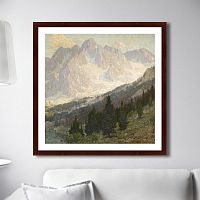 картина: high sierra, mountain scene, 1905г. в Ставрополе