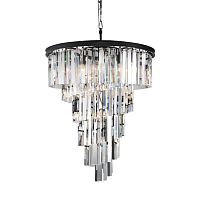 люстра helix clear от delight collection прозрачная/черная в Ставрополе