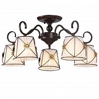 потолочная люстра arte lamp 72 a5495pl-5br в Ставрополе