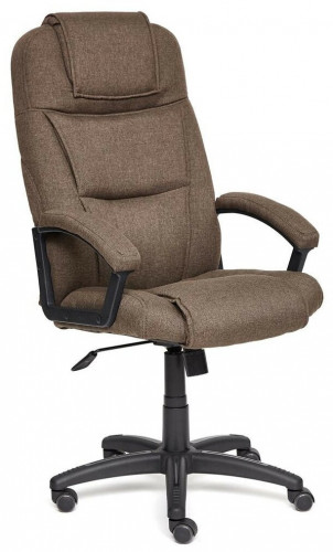компьютерное кресло tetchair бергамо (крестовина пластик, обивка ткань) для руководителя в Ставрополе