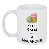 кружка с рисунком macarons в Ставрополе