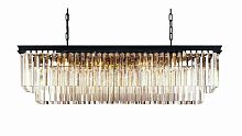 люстра odeon l120 black&glass серая, прозрачная в Ставрополе