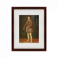 картина: portrait of a boy holding a tennis racket and ball, 1600 в Ставрополе