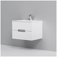 тумба под раковину am.pm spirit m70fhx0602wg33 подвесная, ящики с доводчиками, 60 см, белый глянец в Ставрополе