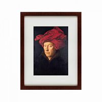 картина: portrait of a man in a chaperon (self-portrait), 1433 в Ставрополе