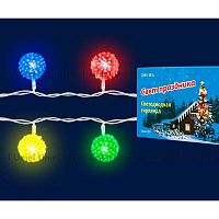 светодиодная гирлянда «шарики» 280см rgb (07921) uniel uld-s0280-020/dta rgb ip20 balls в Ставрополе