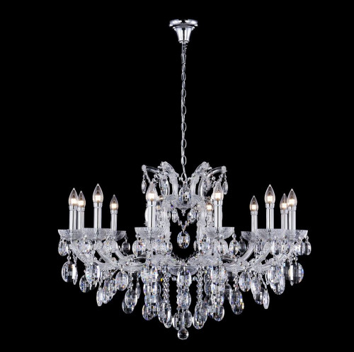 подвесная люстра crystal lux hollywood sp12 chrome в Ставрополе