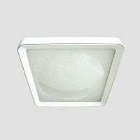 потолочный светодиодный светильник ambrella light orbital crystal sand fs1216 wh/wh 72w+29w d500*500 в Ставрополе