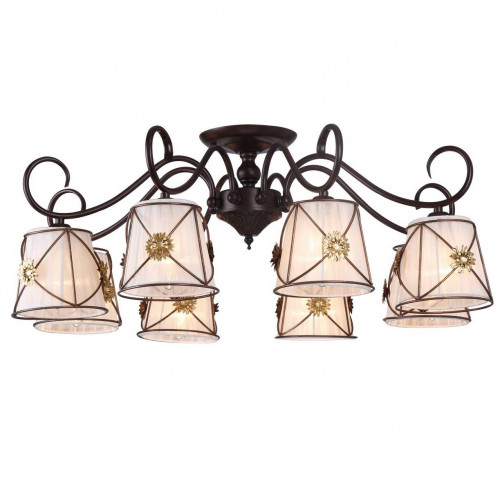 потолочная люстра arte lamp 72 a5495pl-8br в Ставрополе