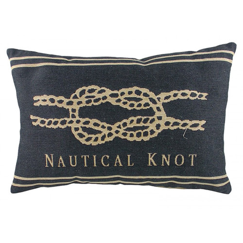 подушка с морским узлом nautical knot denim в Ставрополе