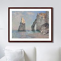 картина: the rock needle and the porte d'aval, 1885г. в Ставрополе