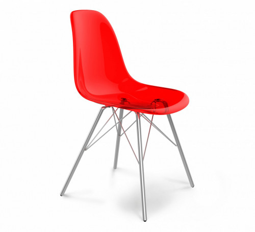 стул dsr красный s37 (eames style) в Ставрополе