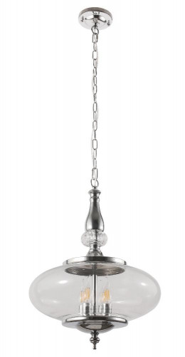 подвесной светильник crystal lux miel sp4 chrome в Ставрополе