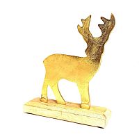украшение декоративное golden raindeer, 22х18х5 см в Ставрополе