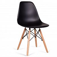 стул деревянный pc-015 черный (eames style) в Ставрополе