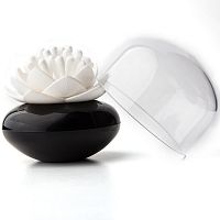 контейнер для хранения ватных палочек lotus черный-белый в Ставрополе
