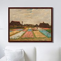 картина: flower beds in holland, 1883г. в Ставрополе