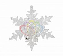 фигура светодиодная на присоске снежинка морозко, rgb в Ставрополе