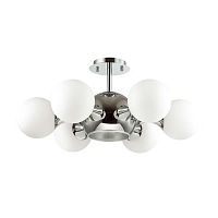 потолочная люстра odeon light miolla 3972/7c белая в Ставрополе