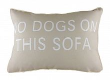 подушка с надписью no dogs on this sofa в Ставрополе