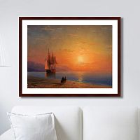 картина: море, 1864г. в Ставрополе