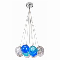 люстра bocci blue 10 прозрачное, голубое, пепельное стекло в Ставрополе