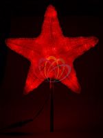 светодиодная фигура звезда красная в Ставрополе