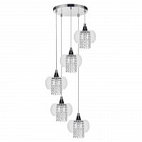 дизайнерская подвесная люстра spot light cordia 1192528 хром в Ставрополе