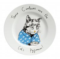 тарелка these cookies are the cat's pyjamas в Ставрополе