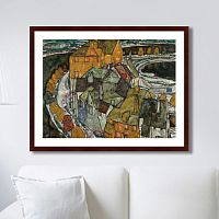 картина: crescent of houses ii (island_town), 1915г. в Ставрополе