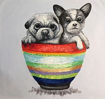 картина маслом маленькие друзья в Ставрополе