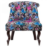 кресло мягкое amelie french country chair бабочки в Ставрополе