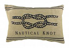 подушка с морским узлом nautical knot natural в Ставрополе