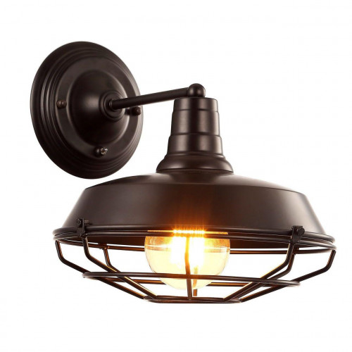 бра arte lamp ferrico a9183ap-1bk в Ставрополе