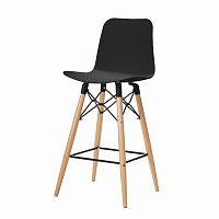 полубарный стул eiffel (eames style) черный в Ставрополе