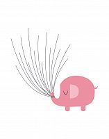 постер pink elephant а4 в Ставрополе
