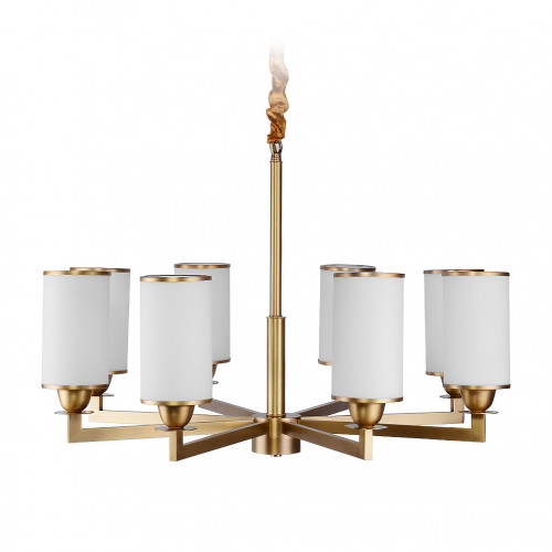 люстра brch9040-8 от delight collection белая/золото в Ставрополе