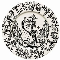 тарелка taika черно-белая в Ставрополе
