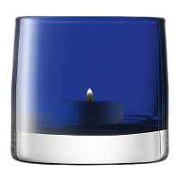 подсвечник стеклянный синий для чайной свечи light colour, 8,5 см в Ставрополе